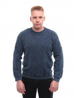 Світшот чоловічий синій прямий однотонний 6424-1