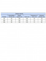 Сорочка жіноча синя джинсова великий розмір 102-B-2