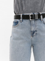 Джинси жіночі світло-сині МОМ прямі великий розмір 1574-1-B