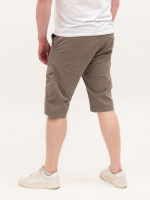 Шорты мужские коричневые с карманами 4367-4