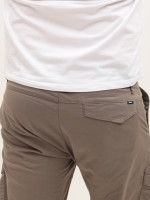 Шорты мужские коричневые с карманами 4367-4