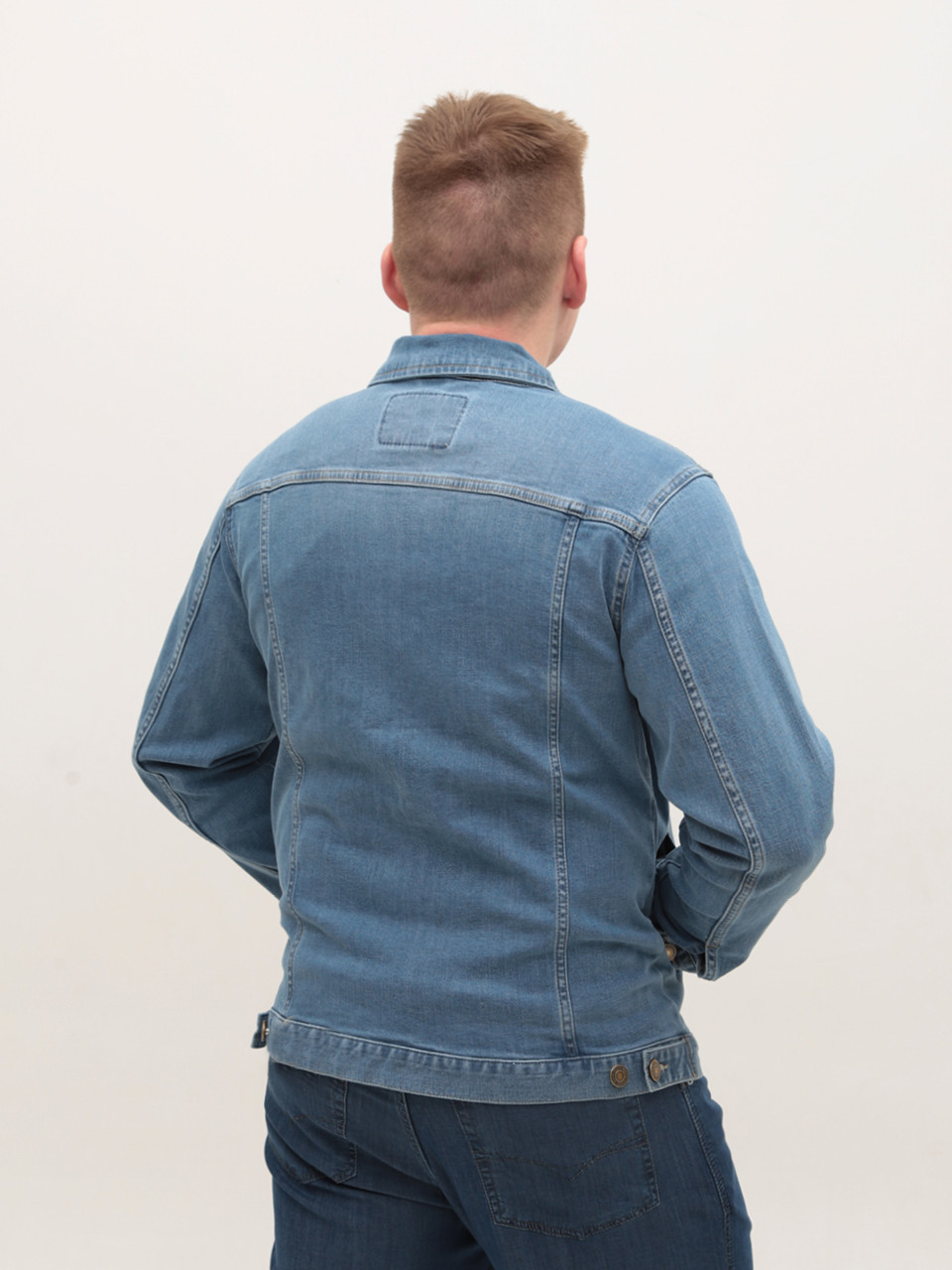 Куртка джинсова чоловіча блакитна 19092 7477 262