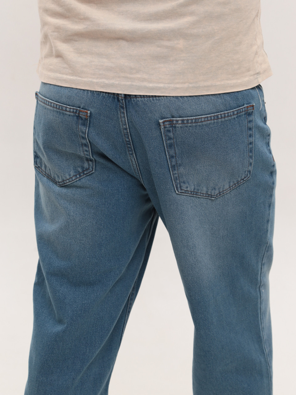 Джинси чоловічі сині релакс фіт 2030-558