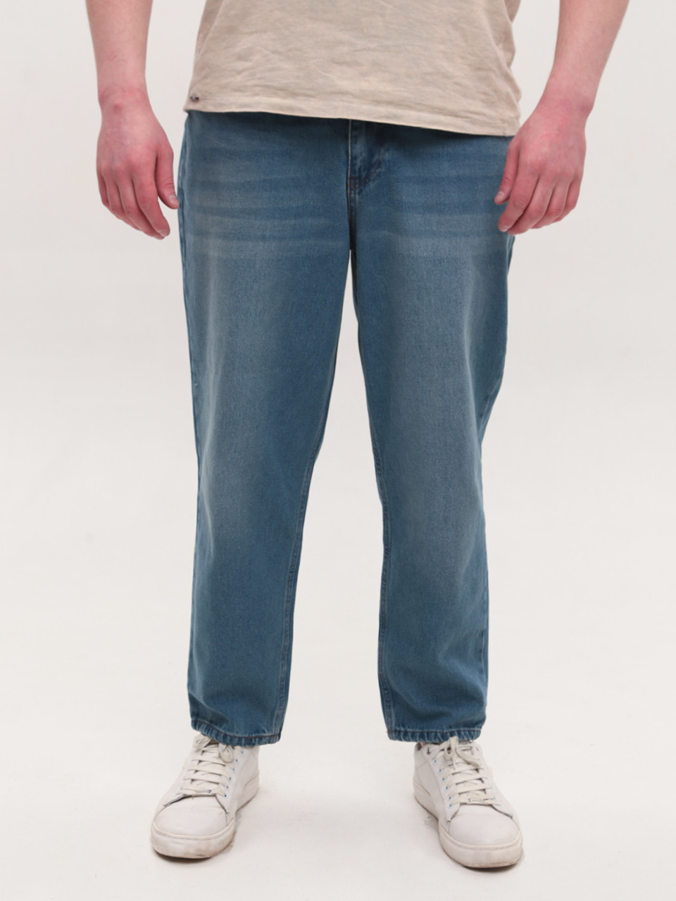 Джинси чоловічі сині релакс фіт 2030-558