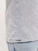 Поло чоловіче світло-сіре з варкою 5014-1