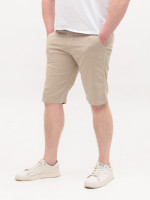 Шорты мужские бежевые в полоску 4326-3