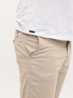 Шорты мужские бежевые в полоску 4326-3