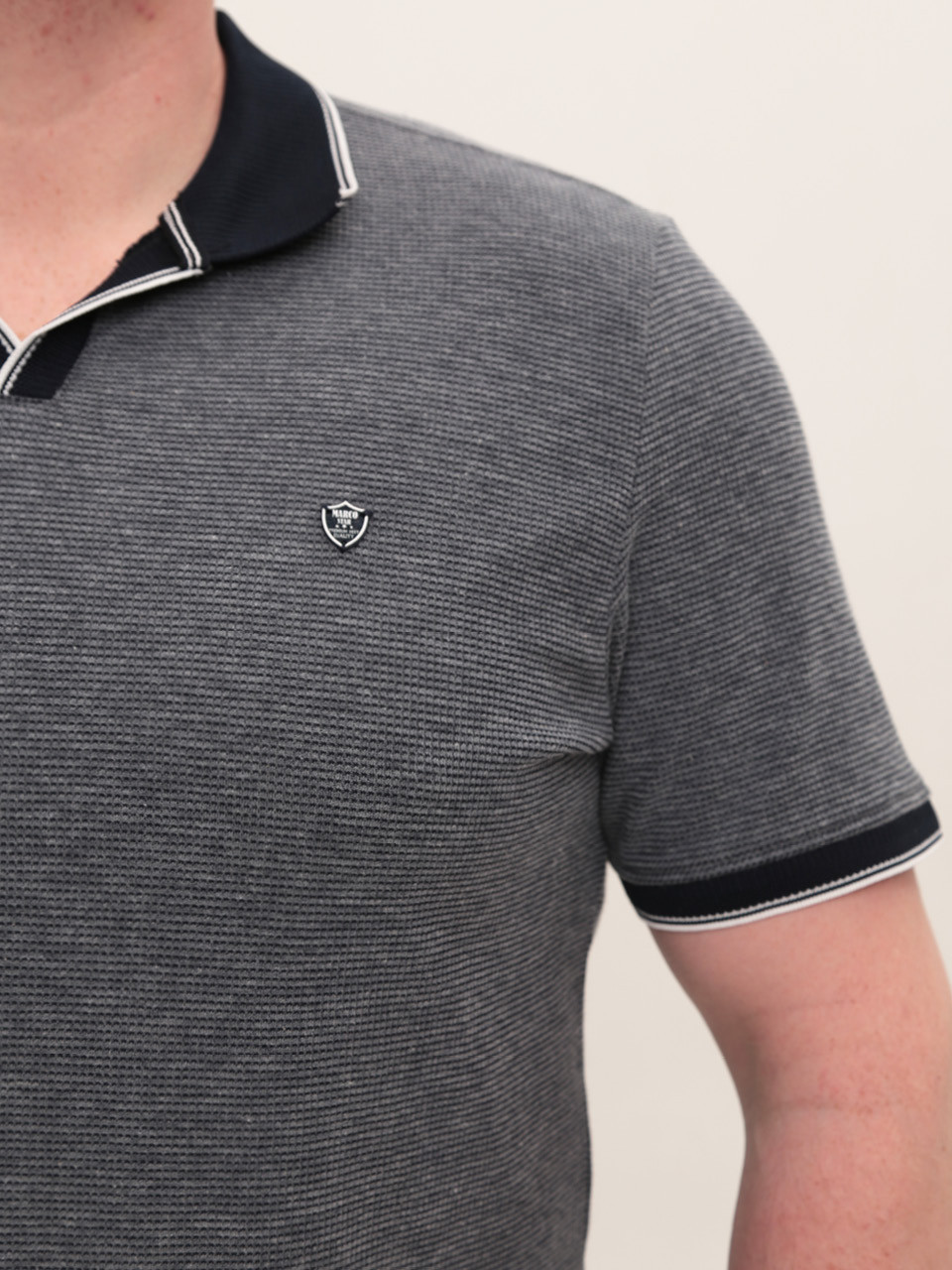 Поло чоловіче темно-синє 9619-2