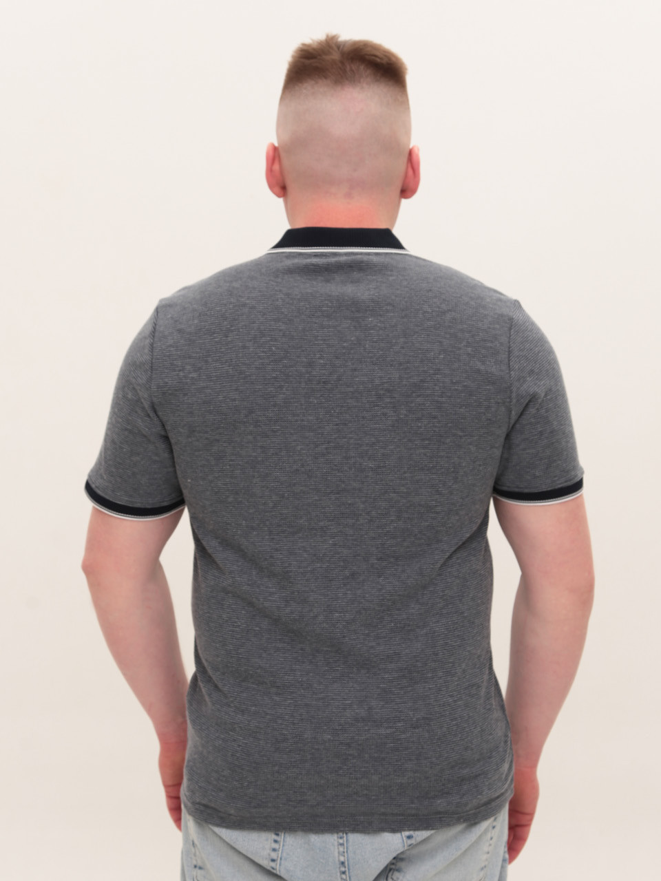 Поло чоловіче темно-синє 9619-2