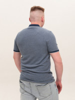 Поло чоловіче синє короткий рукав 9619-1