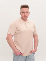 Поло чоловіче світло-бежеве короткий рукав 9618-4