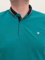 Поло чоловіче зелене короткий рукав 9612-3