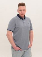 Поло чоловіче сіре великі розміри 1010-B-1