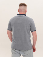 Поло чоловіче сіре великі розміри 1010-B-1