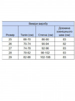 Спідниця жіноча джинсова довга синя зі стрейчем 5062-2
