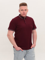 Поло чоловіче бордове пряме 9427-3