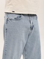 Джинси чоловічі світло-блакитні баггі з високою посадкою 3990