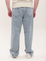 Джинси чоловічі світло-блакитні баггі з високою посадкою 3990