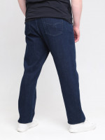 Джинси чоловічі темно-сині великі розміри 615-B-2