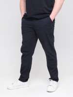 Штани чоловічі темно-сині тонкі прямі 5110-4