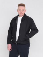 Куртка чоловіча чорна демісезонна пряма 5009-1
