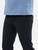 Брюки мужские тонкие прямые темно-синие 24221 7580 0601