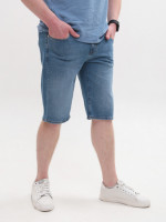 Шорты мужские светло-синие джинсовые прямые 24220 6599 335