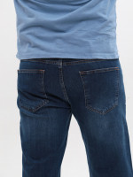 Шорты мужские темно-синие джинсовые прямые большие размеры 24221-В-6599 334