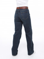 Джинси жіночі брудно-сині палаццо зі стрейчем 3187-0131