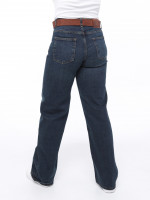 Джинси жіночі брудно-сині палаццо зі стрейчем 3187-0131