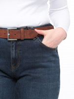 Джинси жіночі брудно-сині палаццо зі стрейчем 3187-0131