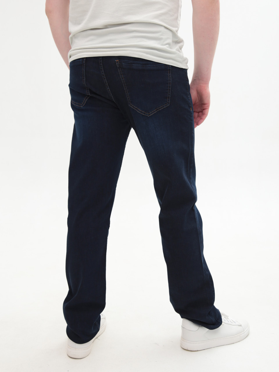 Джинсы мужские темно-синие прямые 36 длинна 23207 6674 358