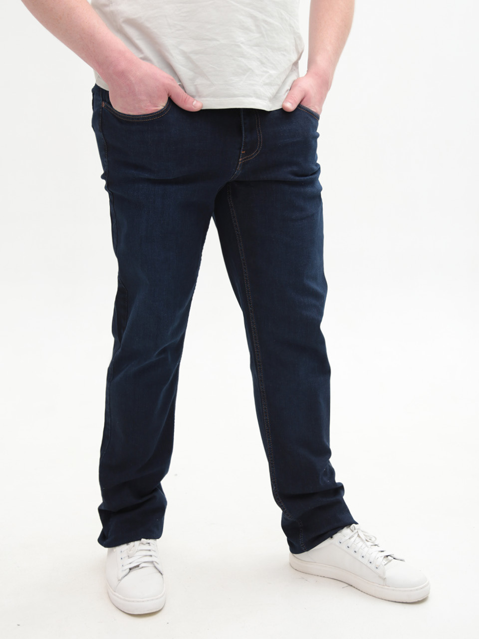 Джинсы мужские темно-синие прямые 36 длинна 23207 6674 358