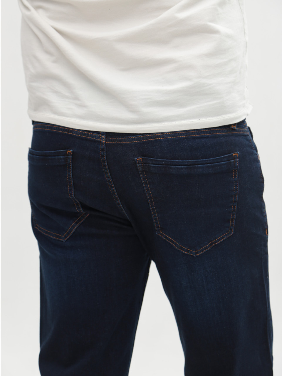 Джинсы мужские темно-синие прямые 36 длинна 23207 6674 358