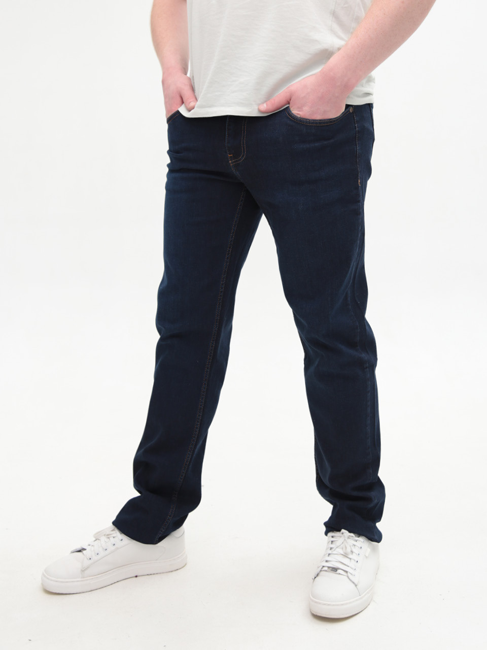 Джинсы мужские темно-синие прямые 36 длинна 23207 6674 358