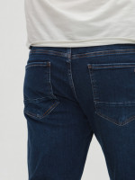 Джинси чоловічі темно-сині прямі великий розмір 16625B7517 804