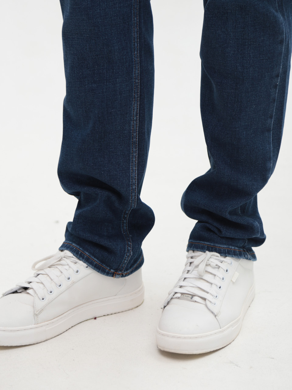 Джинси чоловічі темно-сині прямі великий розмір 16625B7517 804