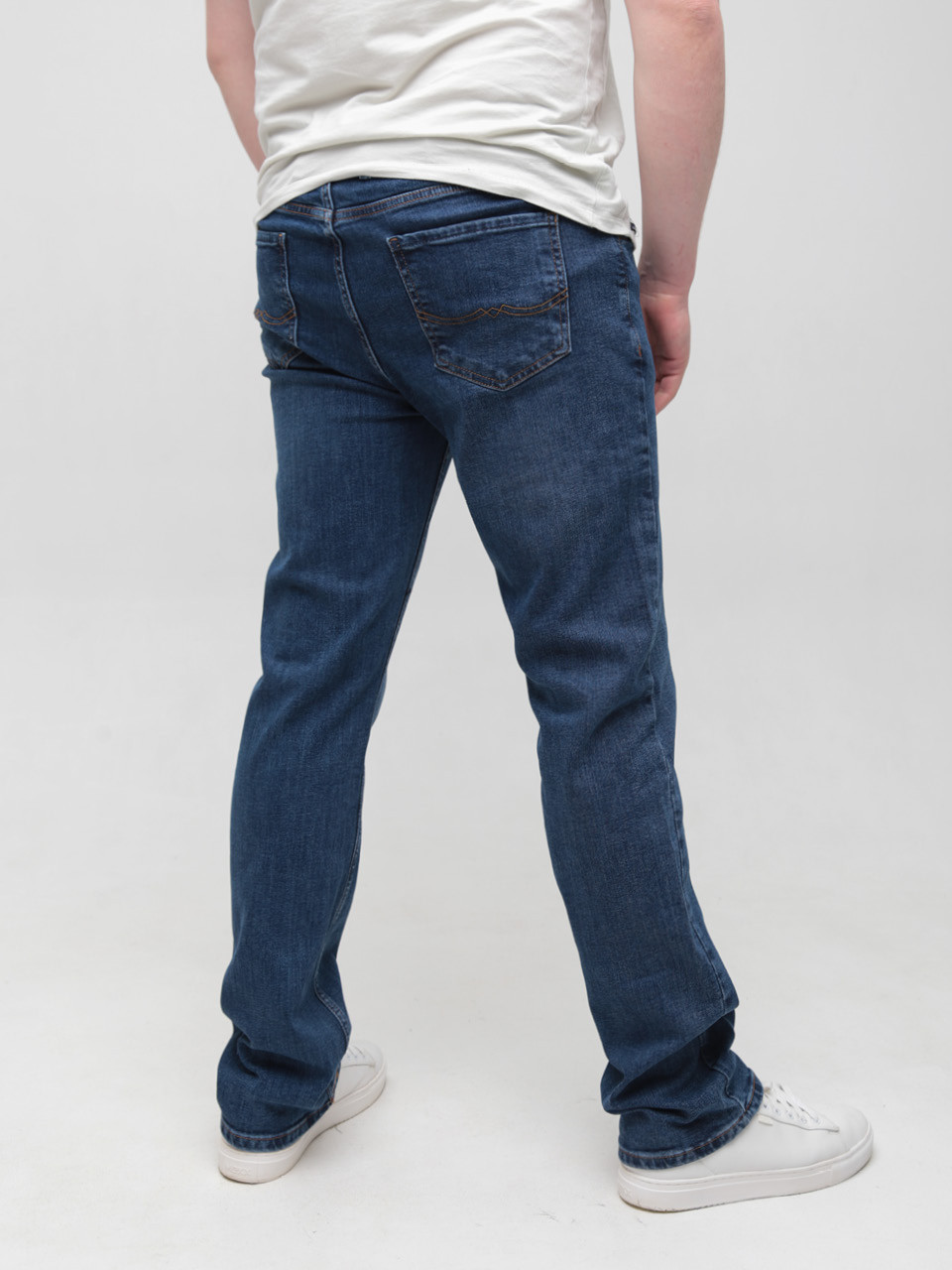 Джинсы мужские синие класcические прямые 21353 6709 405