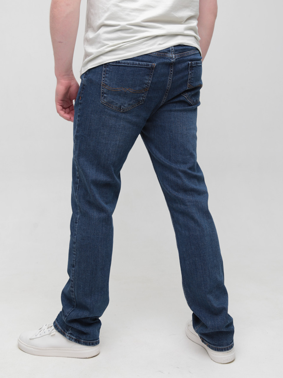 Джинсы мужские синие класcические прямые 21353 6709 405