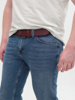 Джинсы мужские синие слим со стрейчем 4429