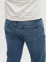 Джинсы мужские синие слим со стрейчем 4429