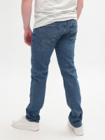 Джинсы мужские синие слим со стрейчем 4429