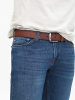 Джинсы мужские синие слим со стрейчем 4477