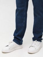 Джинси чоловічі темно-сині прямі зі стрейчем розміри 4531-B