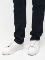 Джинсы мужские темно-синие слим со стрейчем большие размеры 4533-B