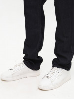 Джинсы мужские черно-синие прямые со стрейчем 4534