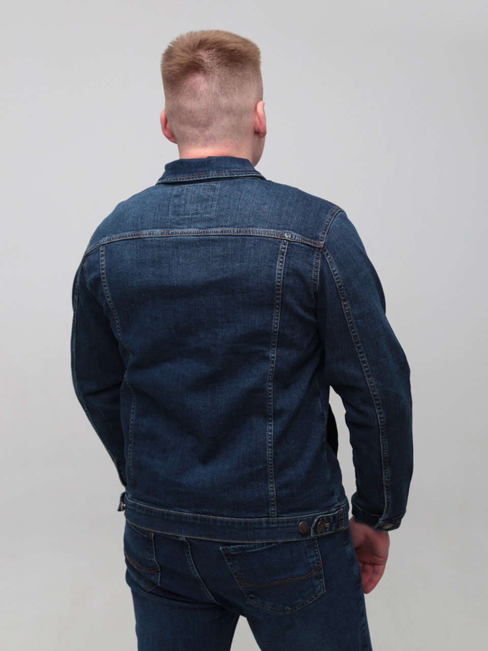 Куртка джинсова чоловіча темно-синя 19092 6247 672