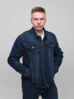 Куртка джинсова чоловіча темно-синя 19092 6247 672
