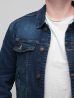 Куртка джинсова чоловіча темно-синя 19092 6551 460