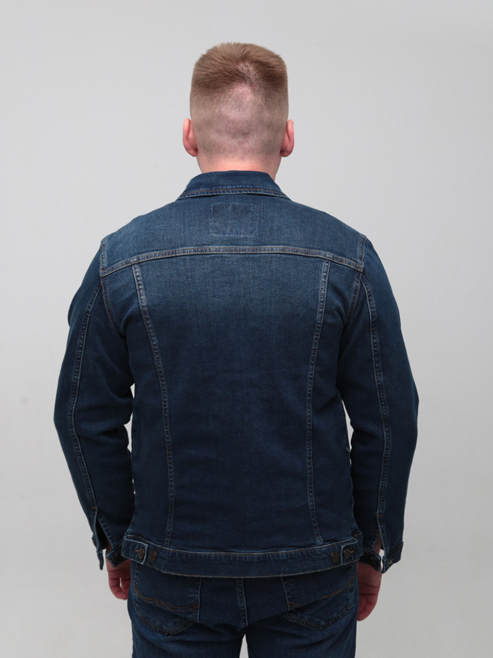 Куртка джинсова чоловіча темно-синя 19092 6551 460